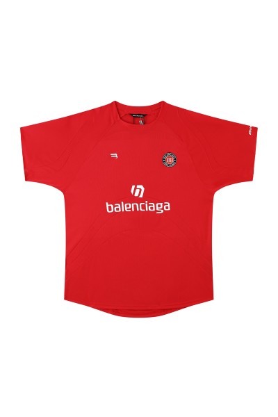 Balenciaga, Men's T-Shirt, Red