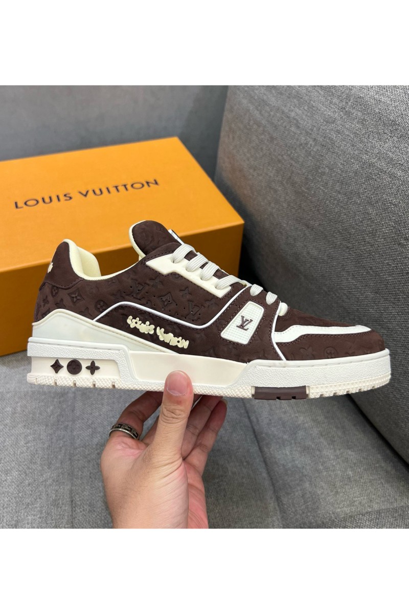 Louis Vuitton, Men's Sneaker, Brown