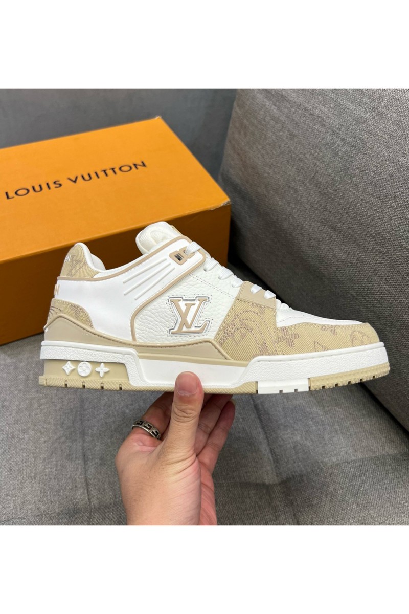 Louis Vuitton, Women's Sneaker, Camel