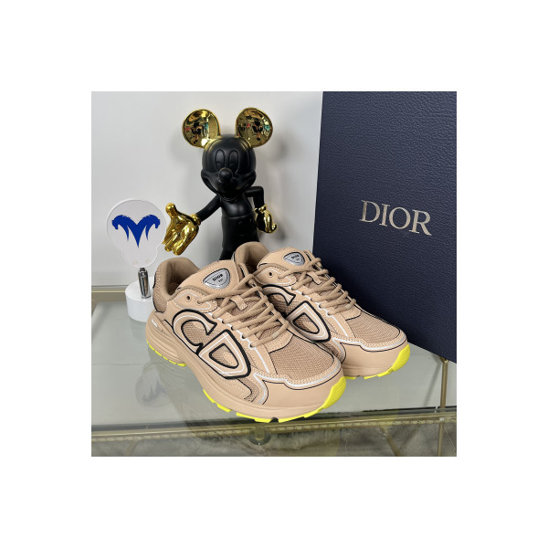 Christian Dior, B30, Women's Sneaker, Camel