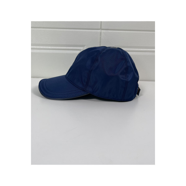Prada, Unisex Hat, Navy