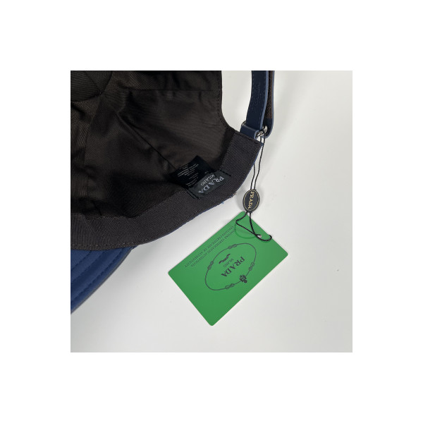 Prada, Unisex Hat, Navy