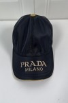 Prada, Unisex Hat, Black