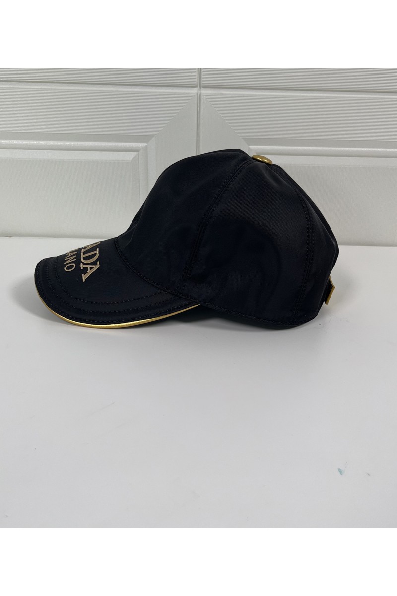 Prada, Unisex Hat, Black