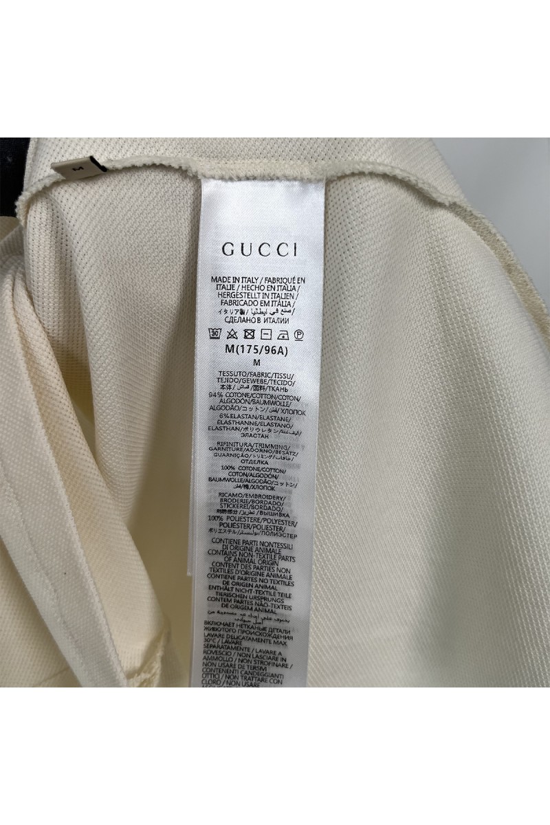 Gucci, Men's Polo, White
