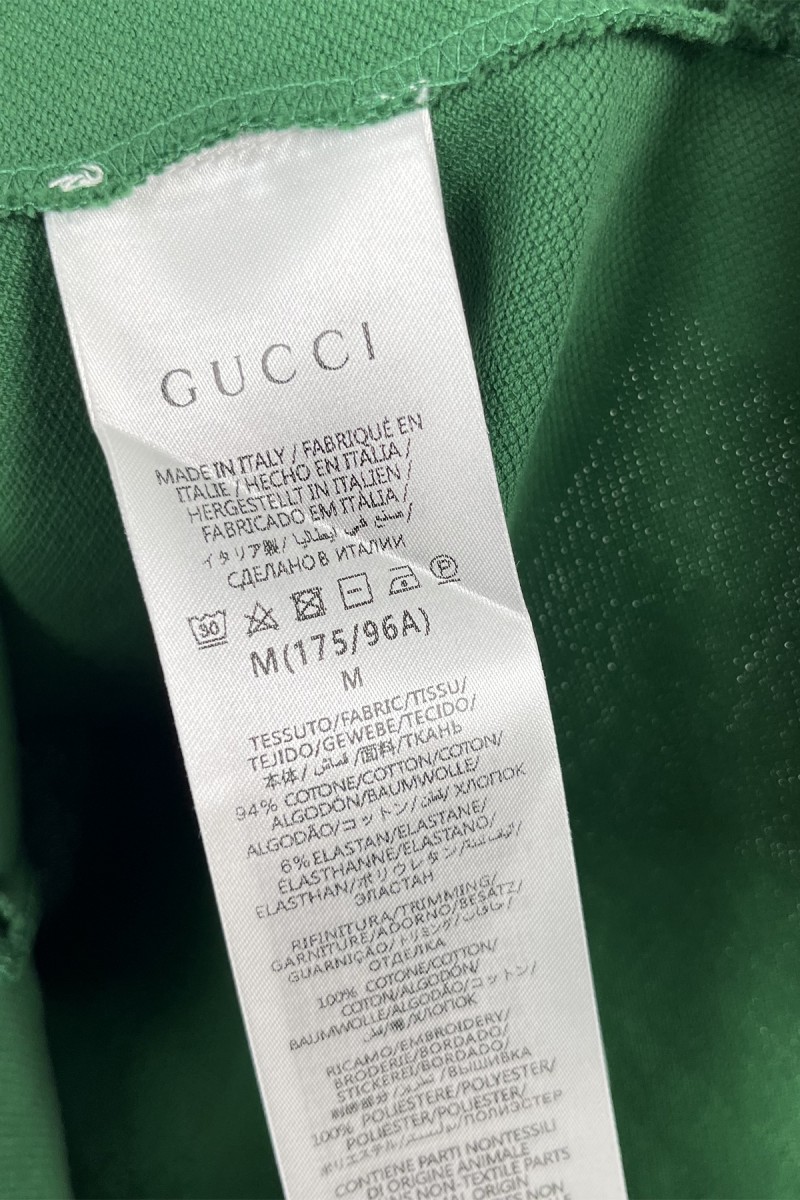 Gucci, Men's Polo, Green