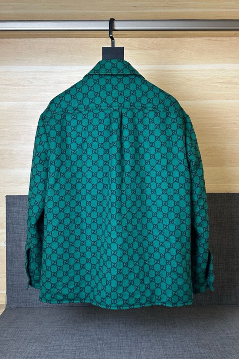 Gucci, Men's Jacket, Green