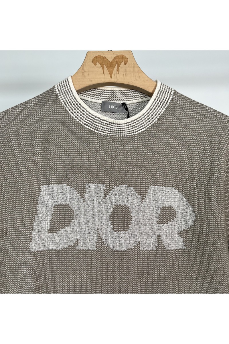 Christian Dior, Men's Knitwear, Khaki
