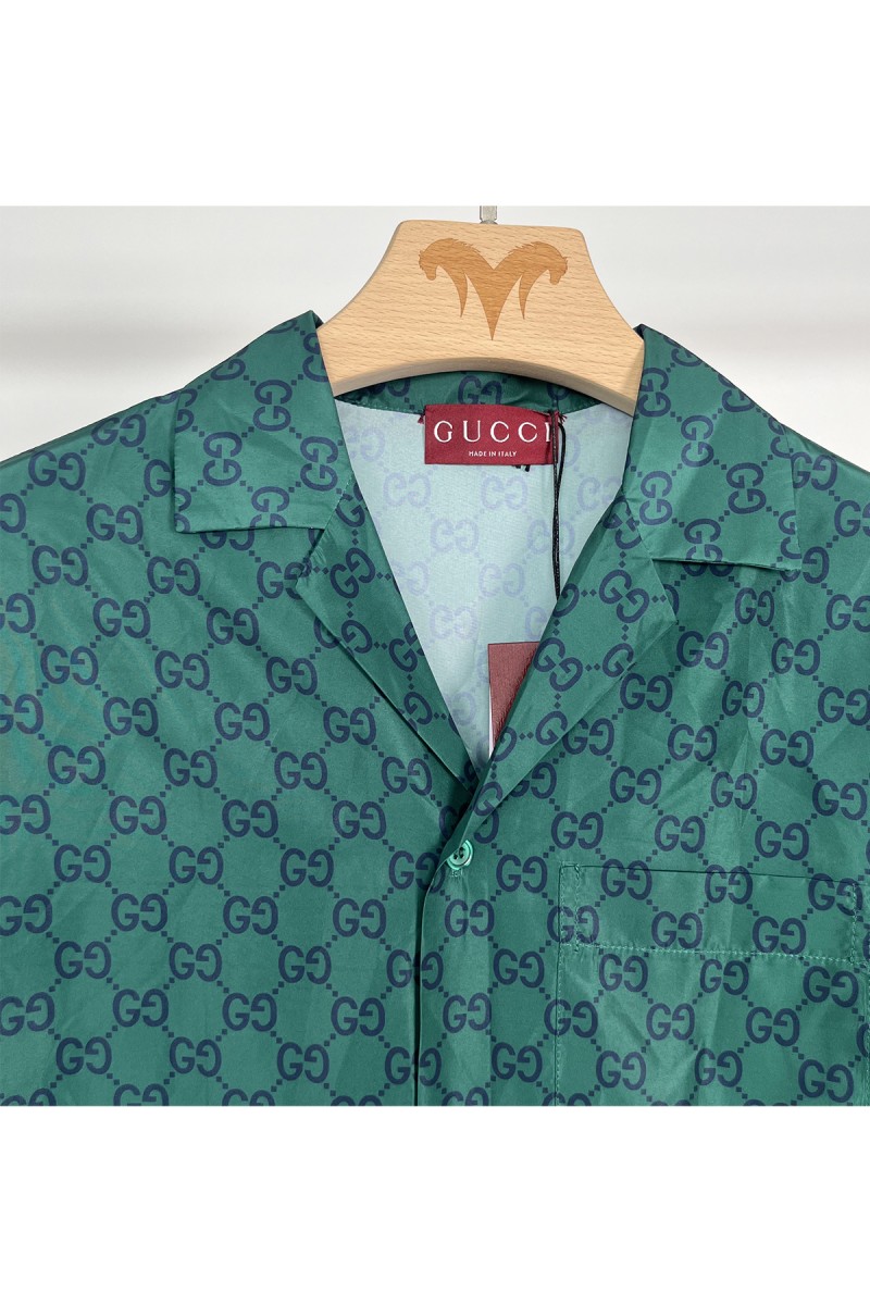 Gucci, Men's Shirt, Green