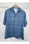 Louis Vuitton, Men's Shirt, Blue
