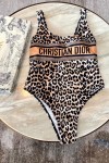 Christian Dior, Women's Swimsuit, Black