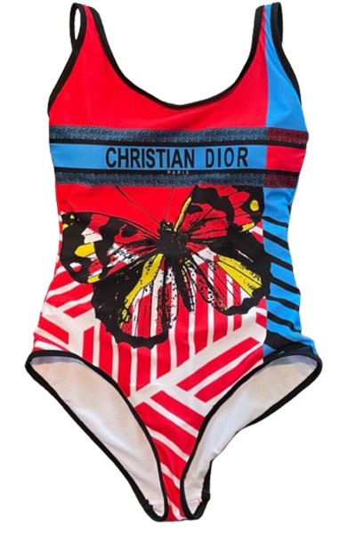 Christian Dior, Women's Swimsuit, Colorful