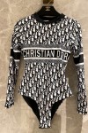 Christian Dior, Women's Swimsuit, Black