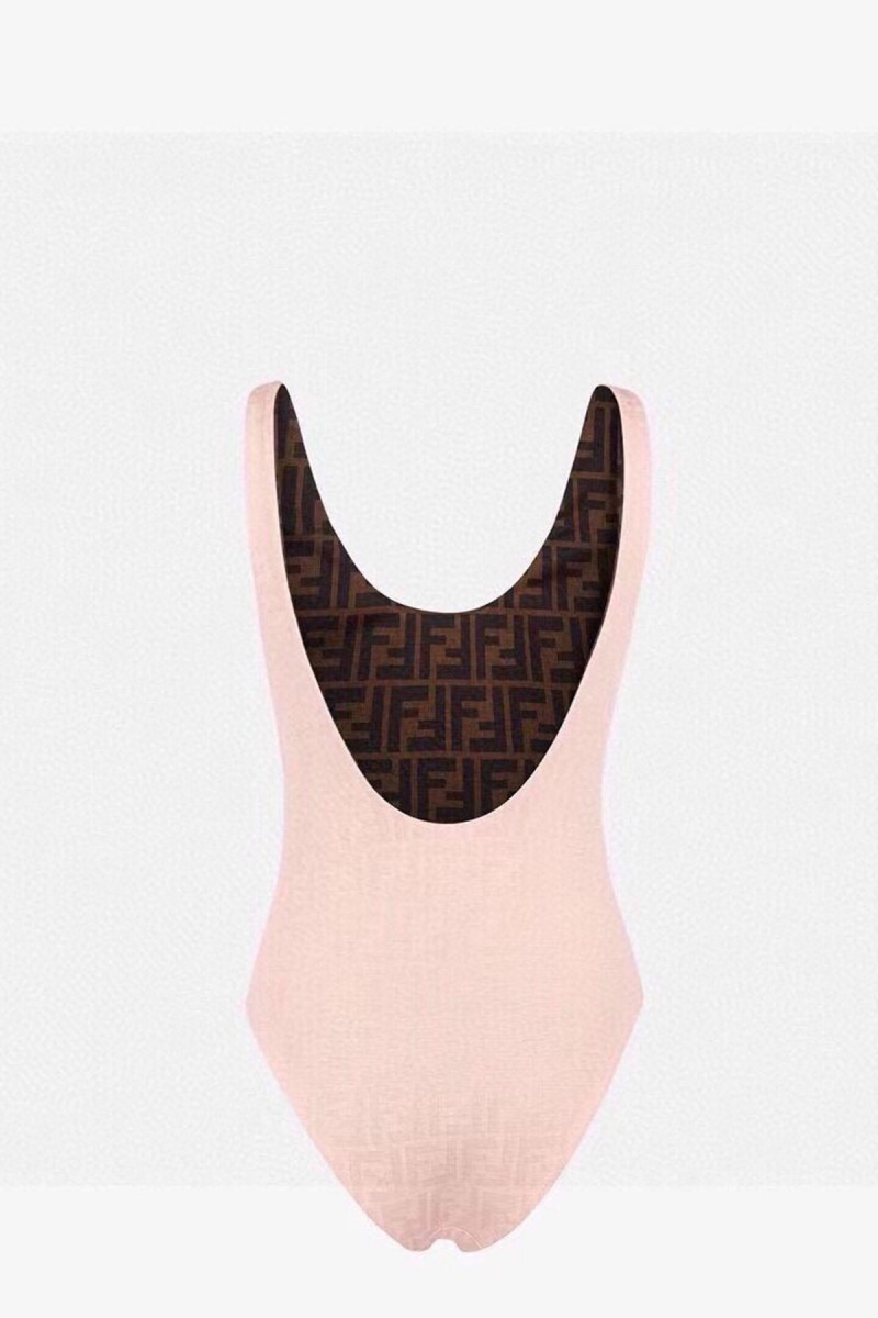 Fendi, Women's Swimsuit, Pink