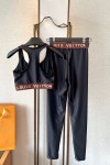 Louis Vuitton, Women's Sport Suit, Black