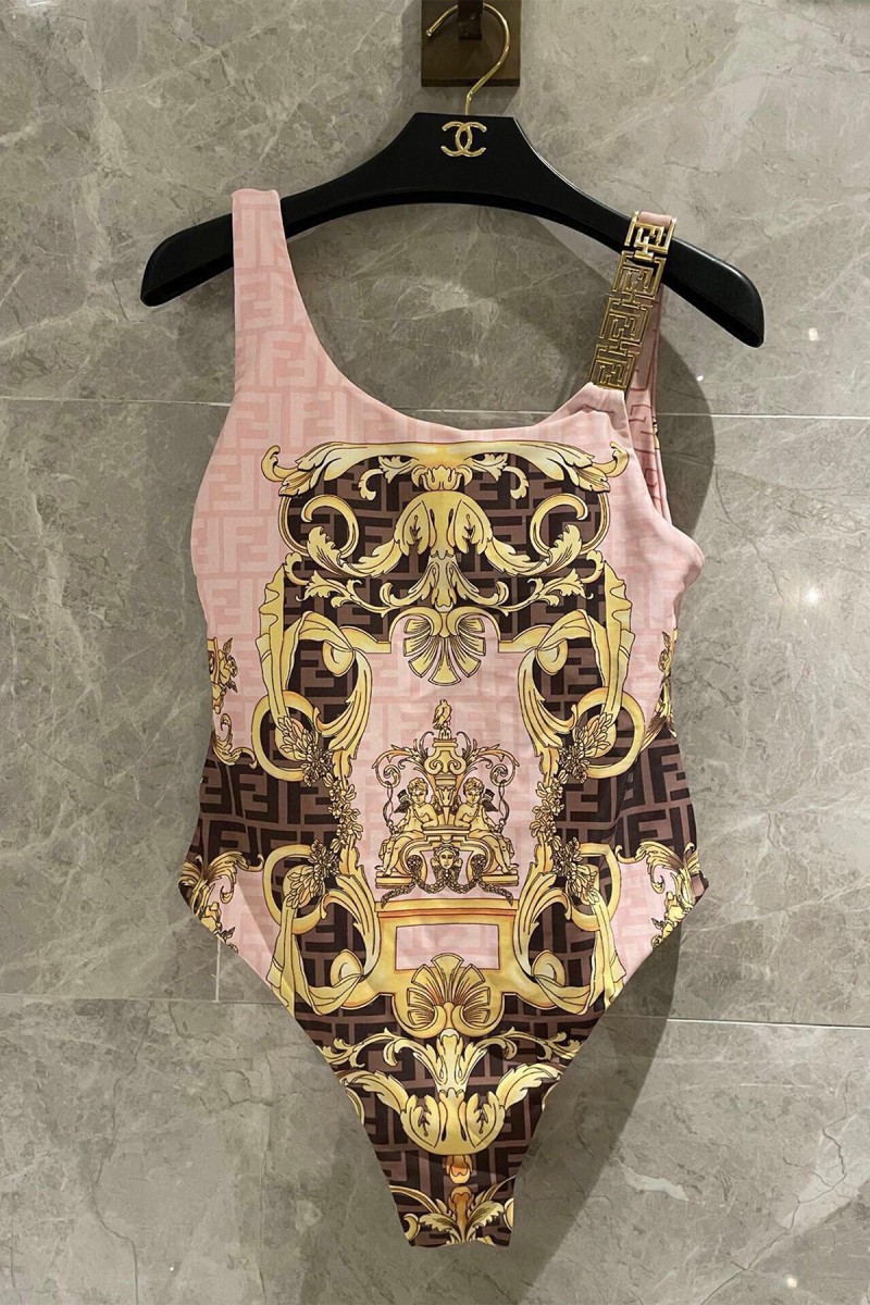Versace, Women's Swimsuit, Pink