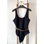 Versace, Women's Swimsuit, Black