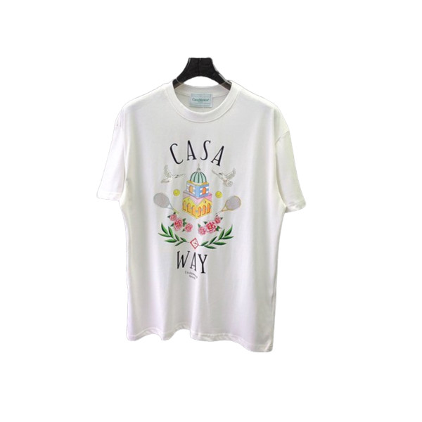 Casablanca, Men's T-Shirt, White
