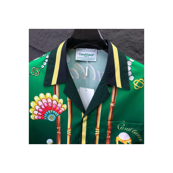 Casablanca, Men's Shirt, Green