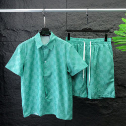 Louis Vuitton, Men's Shortsuit, Green