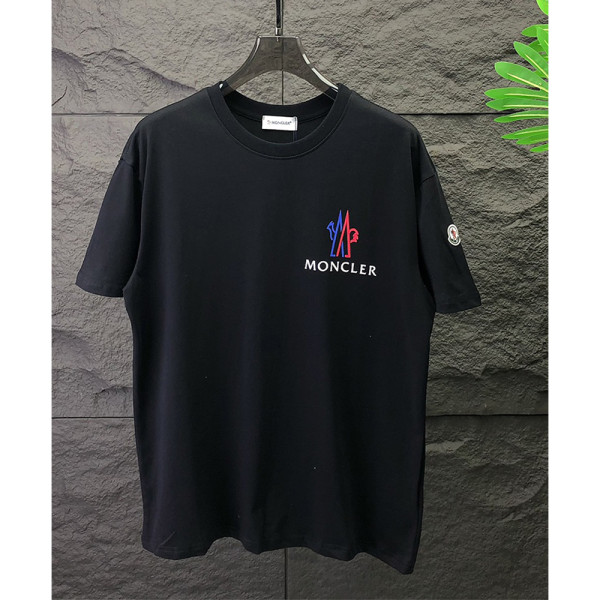 Moncler, Men's T-Shirt, Black