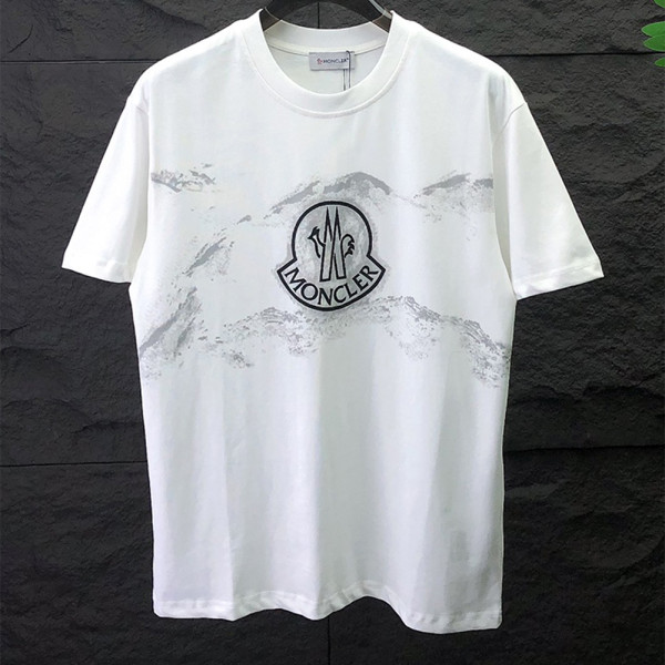Moncler, Men's T-Shirt, White