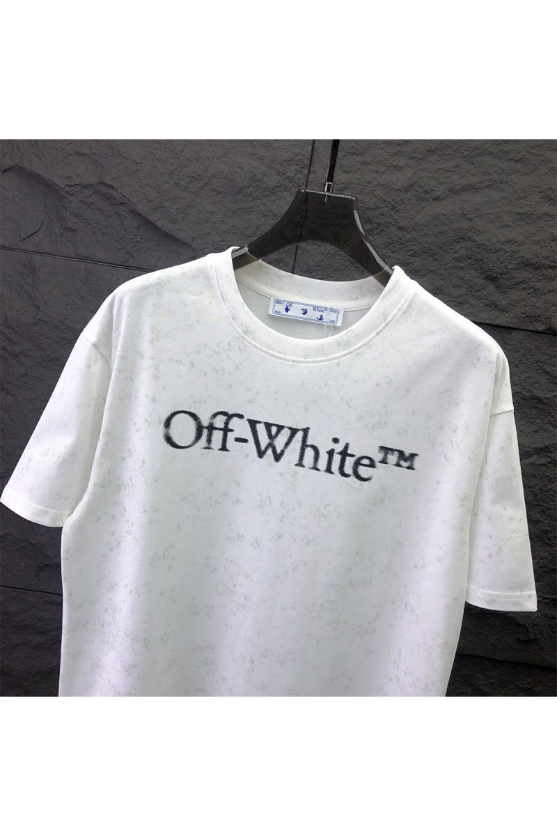 Off White, Men's T-Shirt, White