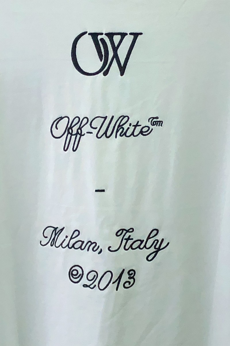 Off White, Men's T-Shirt, White