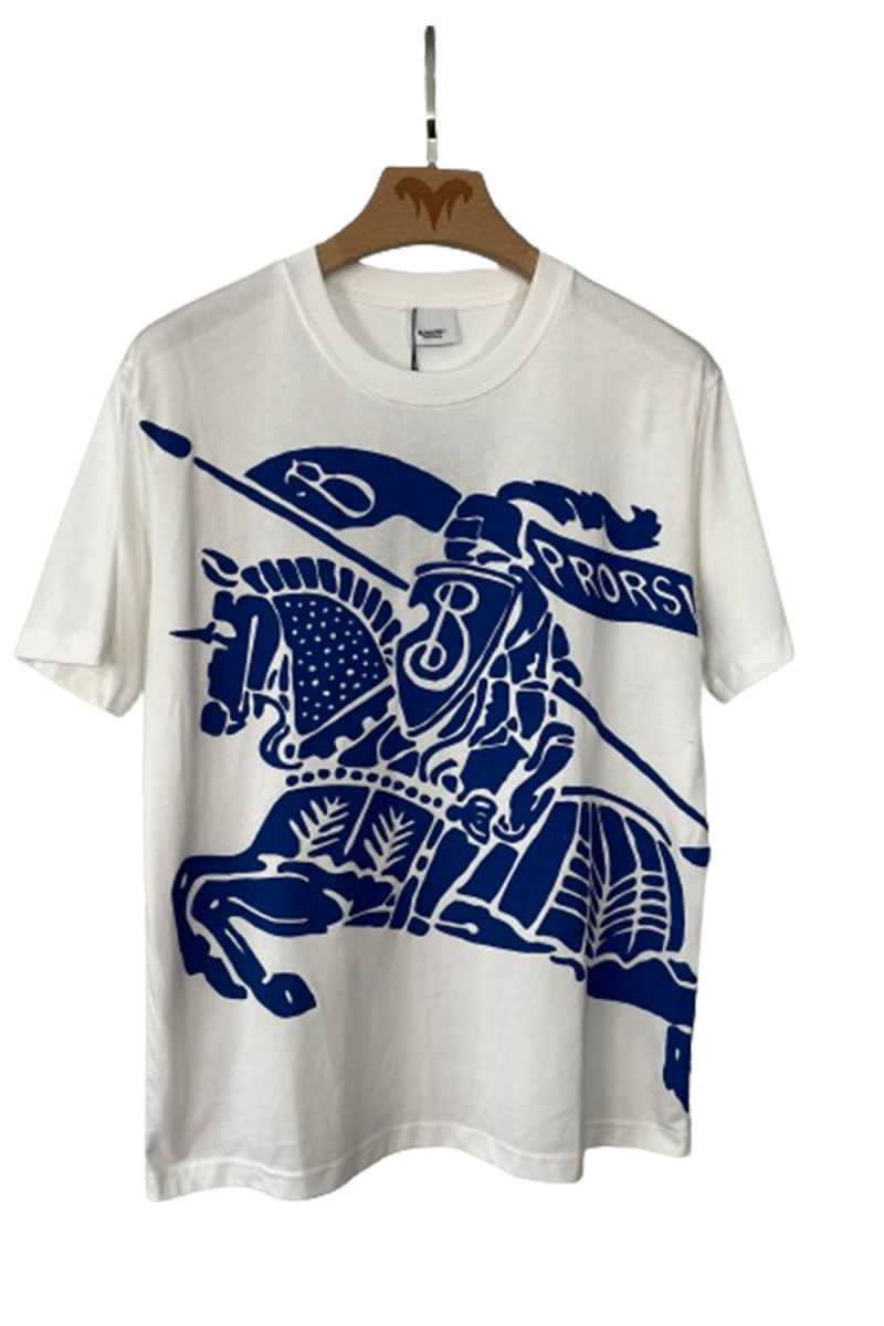 Burberry, Men's T-Shirt, White