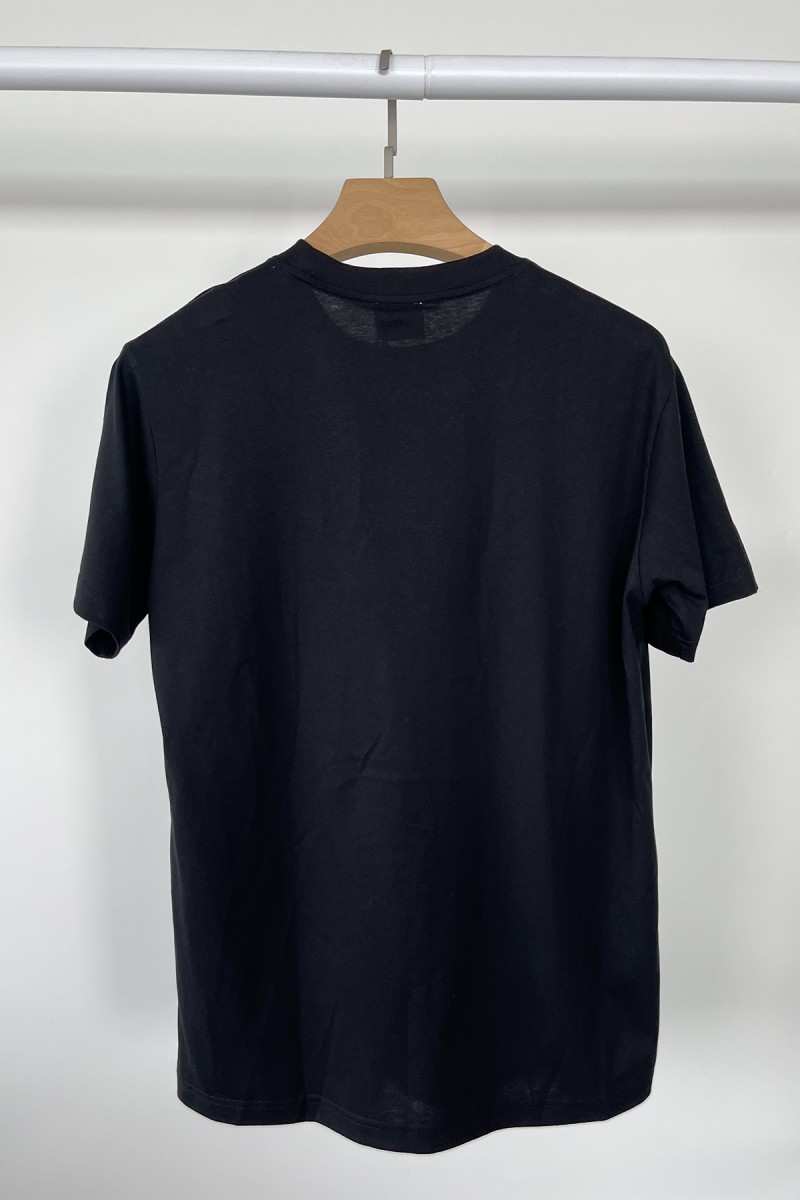 Burberry, Men's T-Shirt, Black