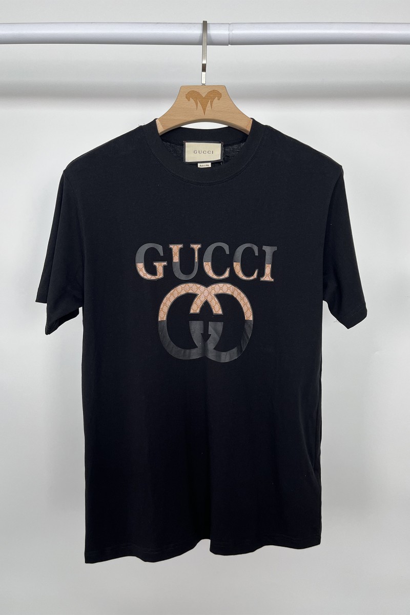 Gucci, Men's T-Shirt, Black