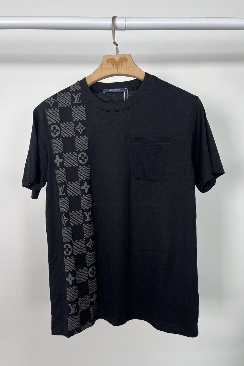 Louis Vuitton, Men's T-Shirt, Black