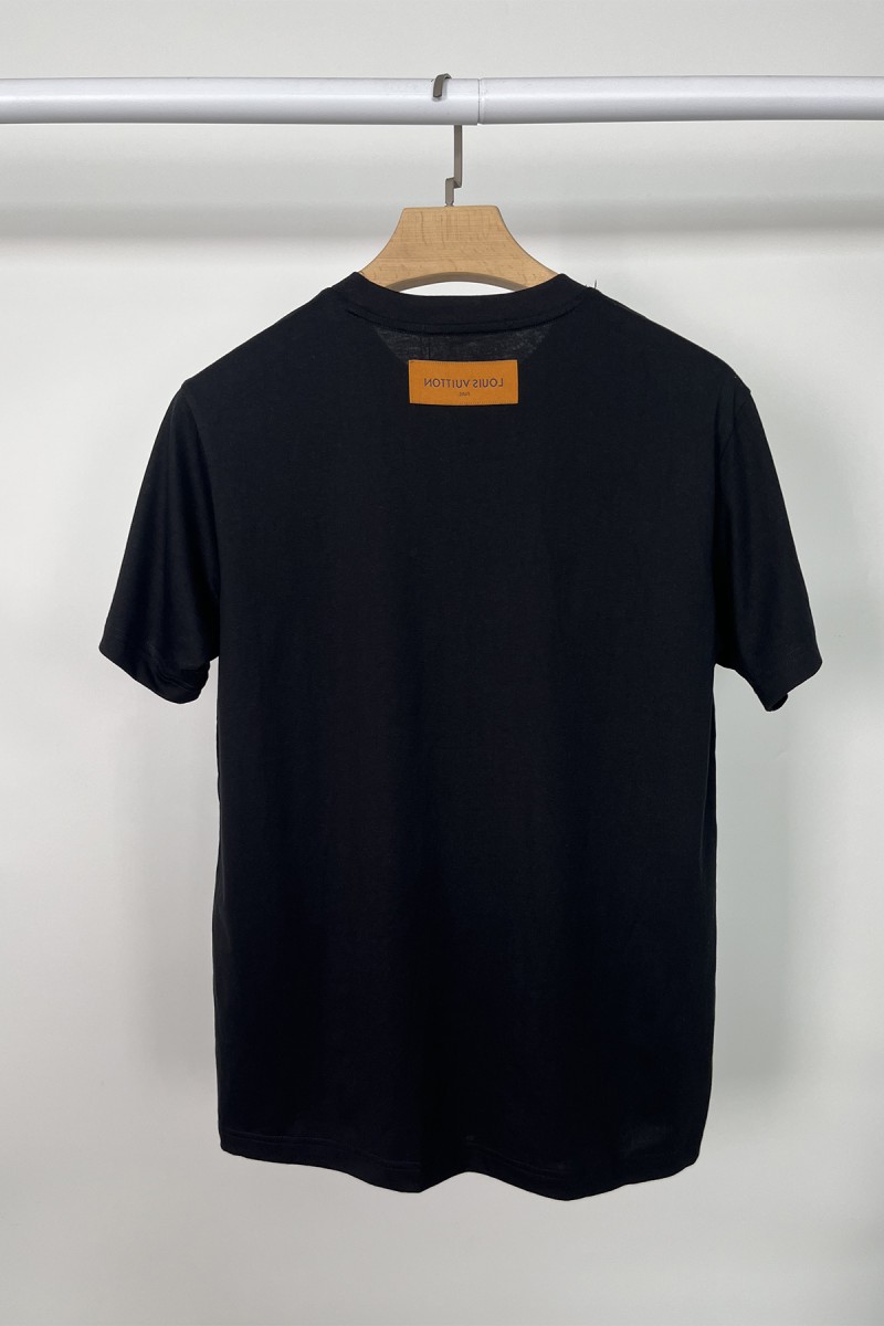 Louis Vuitton, Men's T-Shirt, Black