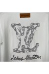 Louis Vuitton, Men's T-Shirt, White