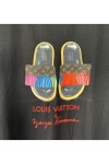 Louis Vuitton, Men's T-Shirt, Black