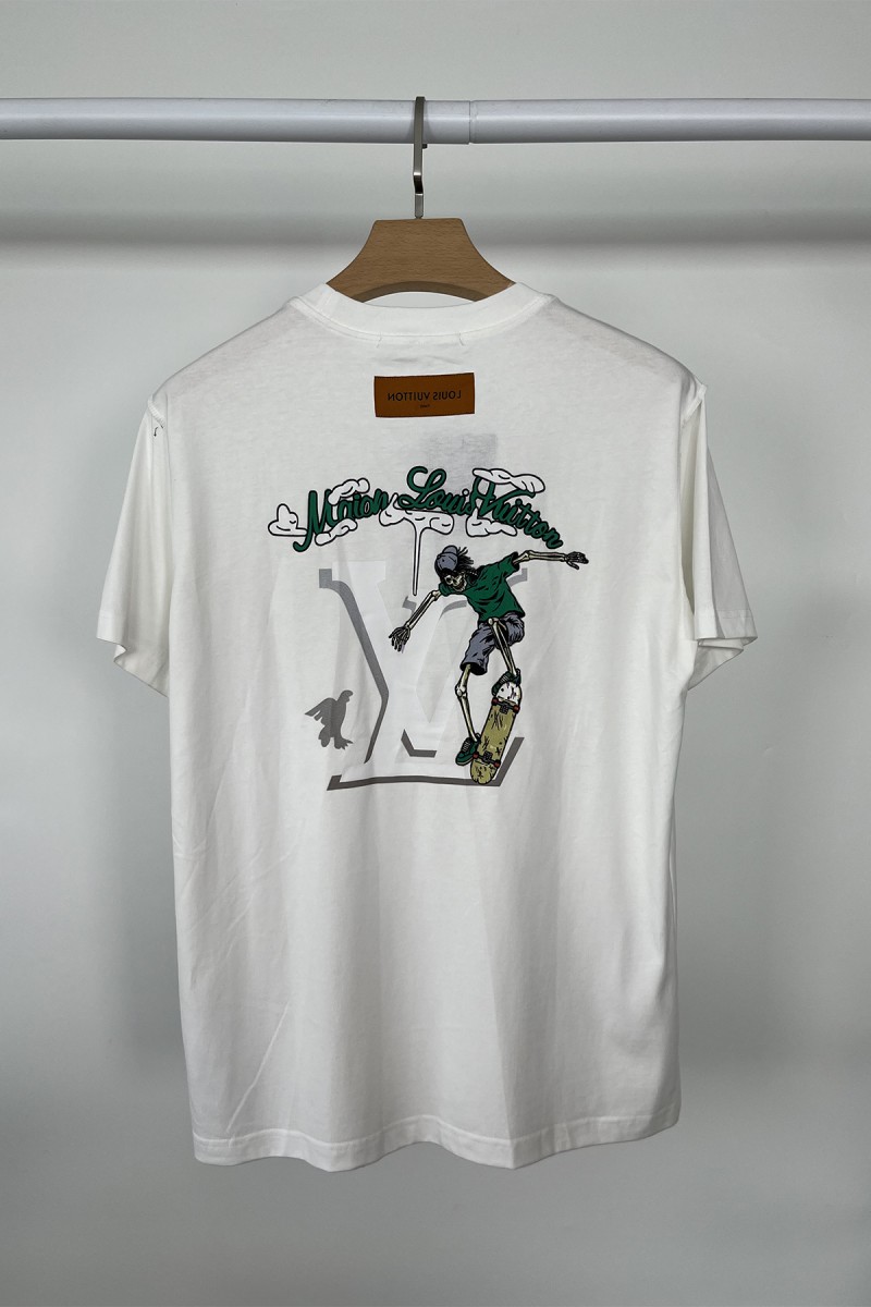 Louis Vuitton, Men's T-Shirt, White