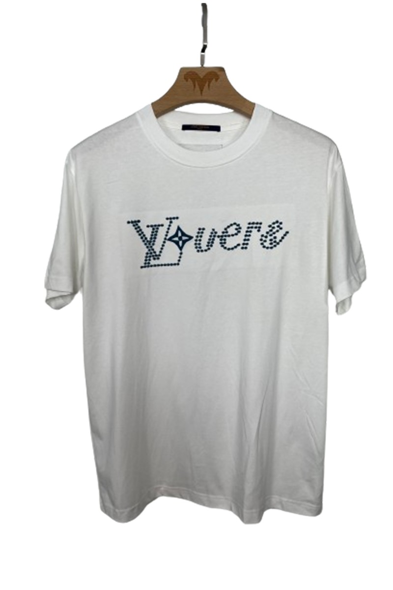 Louis Vuitton, Men's T-Shirt, White