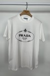 Prada, Men's T-Shirt, White