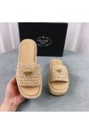 Prada, Women's Slipper, Beige