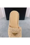 Prada, Women's Slipper, Beige