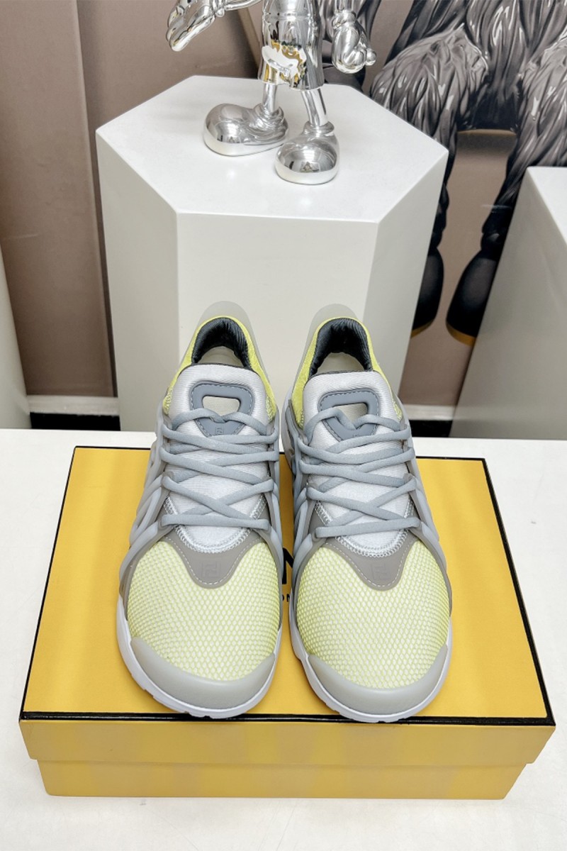 Fendi, Men's Sneaker, Yellow