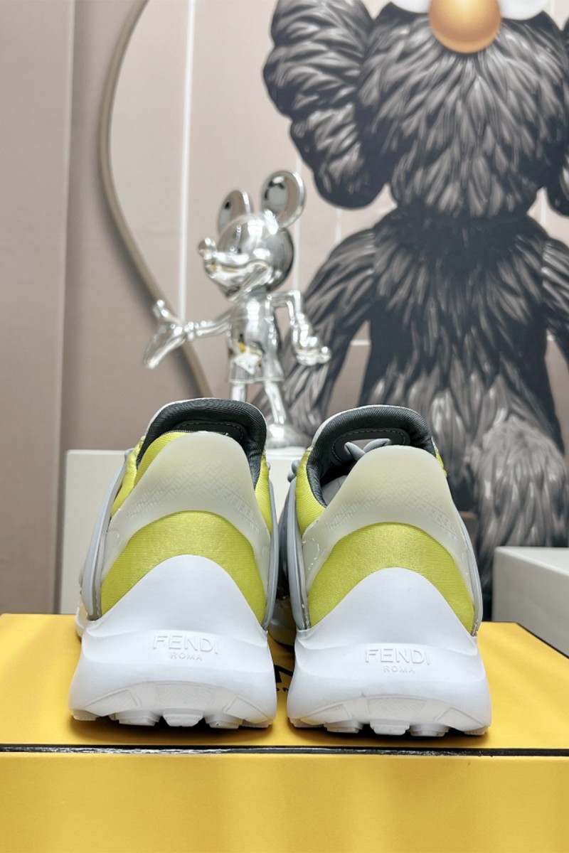 Fendi, Men's Sneaker, Yellow