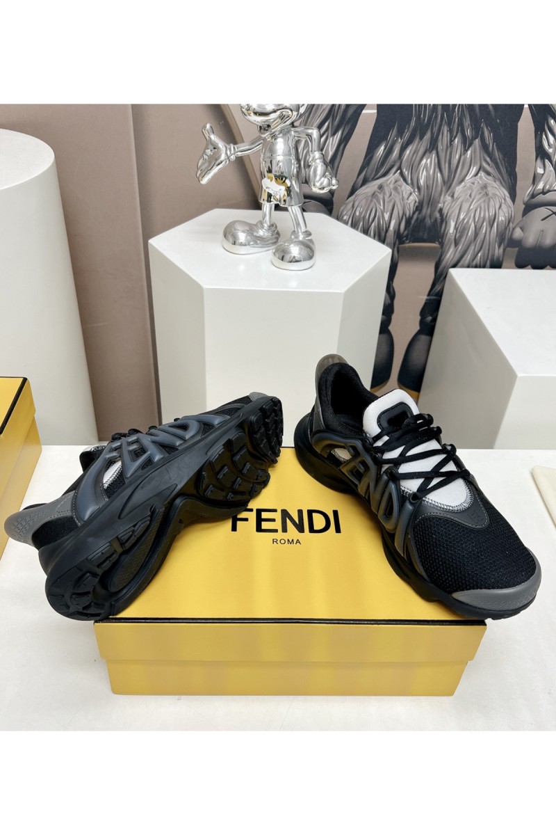 Fendi, Men's Sneaker, Black