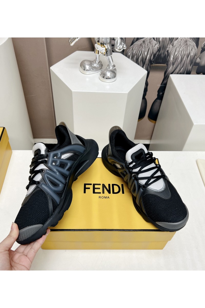 Fendi, Men's Sneaker, Black