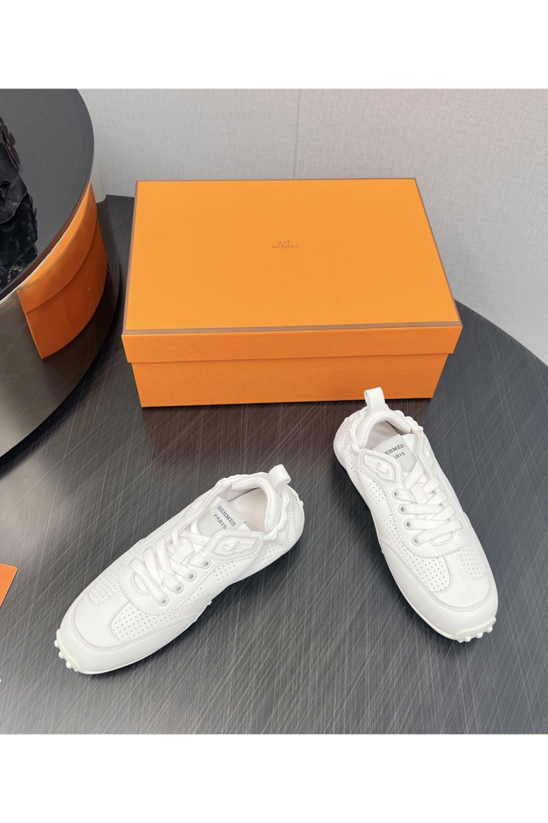 Hermes, Men's Sneaker, White