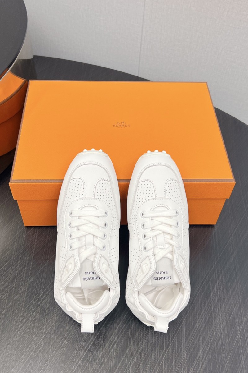 Hermes, Men's Sneaker, White