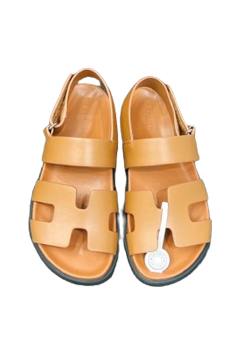 Hermes, Women's Sandal, Camel