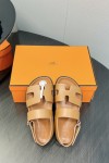 Hermes, Women's Sandal, Camel