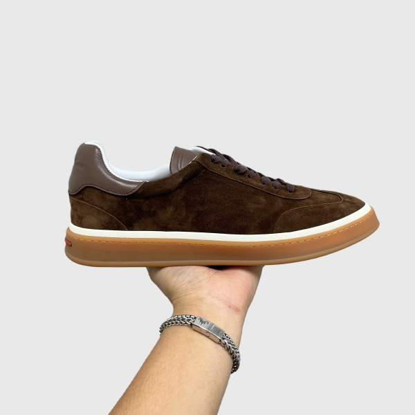 Loro Piana, Men's Sneaker, Brown