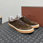 Loro Piana, Men's Sneaker, Brown